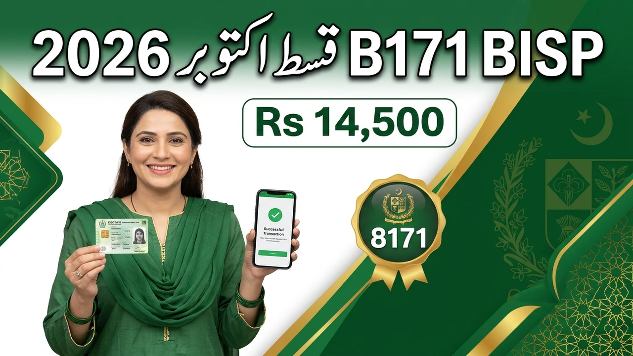 BISP 8171 Qist October–December 2026: Rs 14,500 Payment Check, Wallet Registration Deadline and What Changes in January 2027